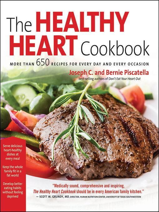 Imagen de portada para The Healthy Heart Cookbook